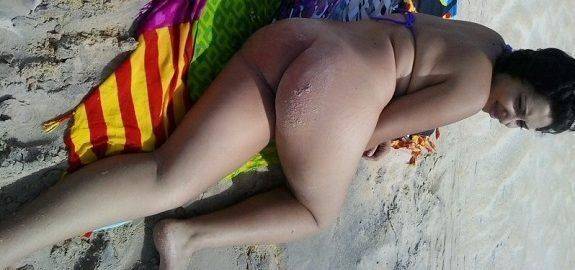 Fotos esposa gostosa nua na praia